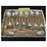 (15) Sterling Silver Ice Cream Forks