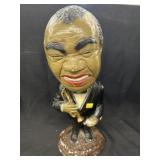 Louis Armstrong Chalkware Figurine
