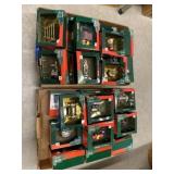 2 Boxes of Craftsman Christmas Ornaments