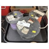 3 Partial Rolls of Electrical Wire