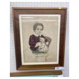 Framed Lithograph