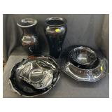 (6) Pcs. of Amethyst Glassware