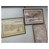 3 Framed Maps