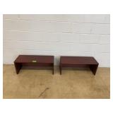 Wood Bookcase or Bench Units