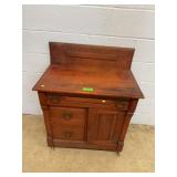 Wooden Sideboard With Drawers and Cabinet
