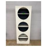 White Modular Display Shelf w/ Doors