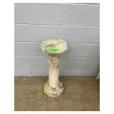 Carved Marble Pedestal Column Stand
