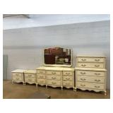 5 Pc. French Provincial Bedroom Furniture Set
