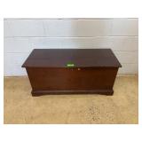 Wooden Cedar-Lined Blanket Chest