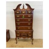 Lexington Mahogany Highboy Chest of Drawers