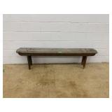 Rustic Wooden Bench