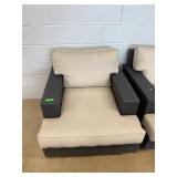 Woven Plastic Wicker Outdoor Lounge Chairs