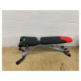 Adjustable Weight Bench with Padded Seat