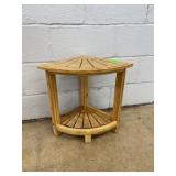Bamboo Corner Shelf Stand
