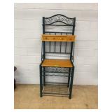 Bakers Rack With Drawers