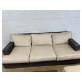 Woven Plastic Wicker Patio Set
