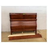 Queen Size Sleigh Bed Frame