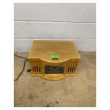 Philco Wood Finish Turntable CD Stereo System