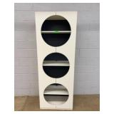 White Modular Display Shelf w/ Doors