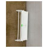 Bombay Company White Wall Shelf Cabinet
