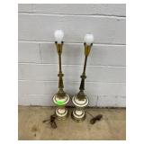 Metal and Ceramic Table Lamps