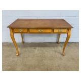 Queen Anne Style Oak Writing Desk