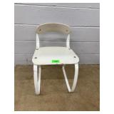 Ironrite Health Chair Metal Chair White