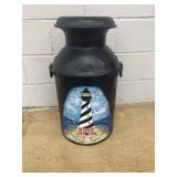 Lancaster Sanitary Milk Co. Painted Milk Can
