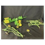 (3) Ertl John Deere Farm Toys