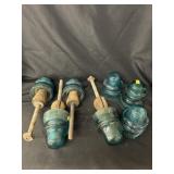 Assortment Glass Insulators