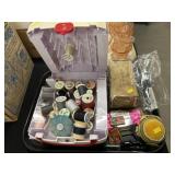 Sewing Box w/ Asst. sewing Supplies