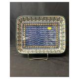 Polish Pottery Serving Dish
