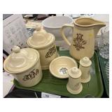 Pfaltzgraff Canister w/ Pitcher & Shakers
