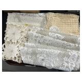 Assortment Crocheted Table Covers