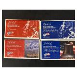 (4) Uncirculated Coin Sets