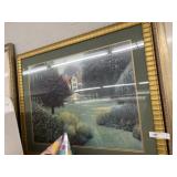 Large Gilt Framed Print