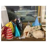 (2) Trays Vintage Party Favor Hats