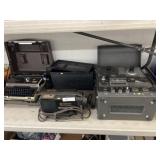 Delineascope w/ Tape Player & Typewriter