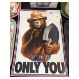Smokey The Bear Cardboard