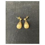Pair 14K Gold Earrings