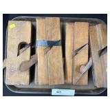 (5) Wooden Molding Planes