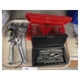 Adj. Wrenches w/ Tap & Die Set