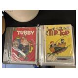Binder of Vintage Comic Books