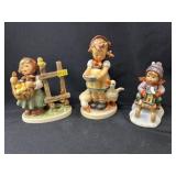 (3) Goebel Figurines