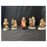 (5) Hummel Figurines