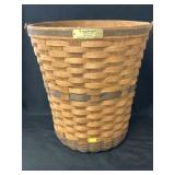 1989 Longaberger Waste Basket