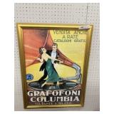 Contemporary Framed Advertisement
