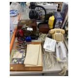 Chinese Checkerboard, Desk Light, Telephones