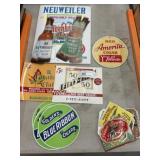 Vintage Cigar & Brewery Advertisements