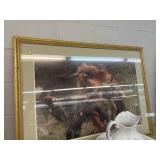 Large Framed Print of Knight